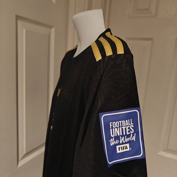 Adidas Mexico Jersey Black Souvenir Seleccion Men Sizes M and L FIFA Soccer - Picture 7 of 13